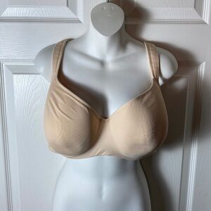 42F Bra Cacique Lane Bryant Balconette Contour Lightly Lined Nude
